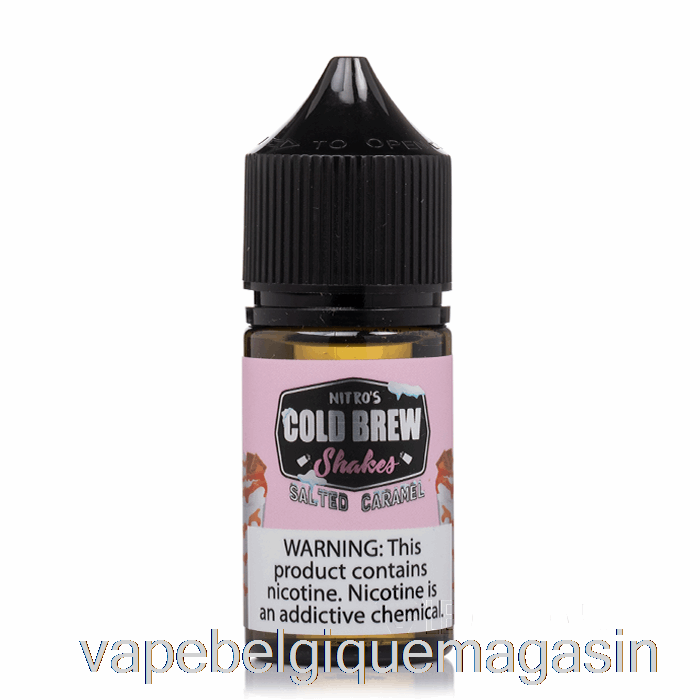 Vape Belgique Caramel Salé - Sels D'infusion Froide Nitros - 30ml 45mg